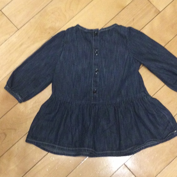 Baby Gap Denim Dress 6-12 Months- like New - Picture 2 of 6